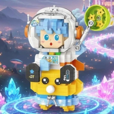 LZ-8827 LOZ ASTRONOT MAVİ 390 PARÇA BLOCK OYUNCAK