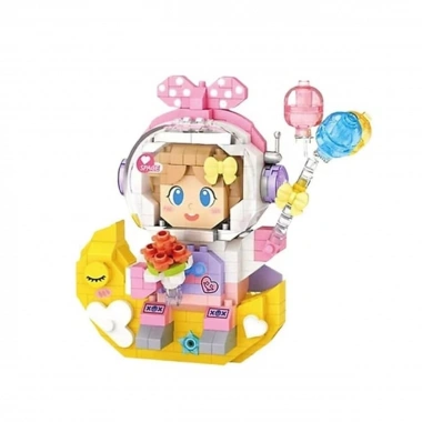 LZ-8828 LOZ KIZ ASTRONOT 410 PARÇA BLOCK OYUNCAK