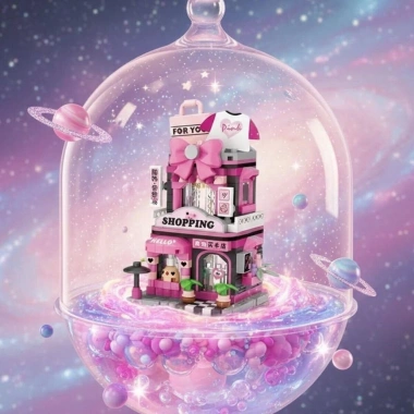 LZ-8870 ALIŞVERİŞ DÜKKANI 410 PARÇA BLOCK OYUNCAK