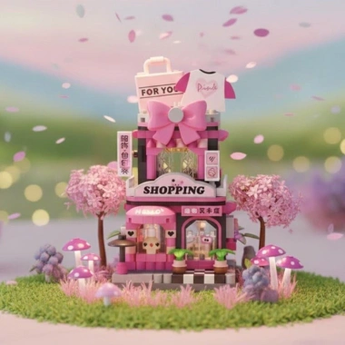 LZ-8870 ALIŞVERİŞ DÜKKANI 410 PARÇA BLOCK OYUNCAK