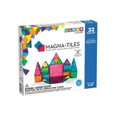 Magna Tiles Clear Colors 32 Parça
