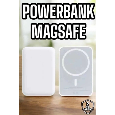 Magsafe Kablosuz Batarya Yüksek Performanslı Manyetik Tasarım Hızlı Şarj