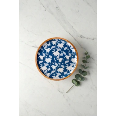 Mango Agacı Servis Tabağı & Sunum Tabağı 25 Cm Desenli