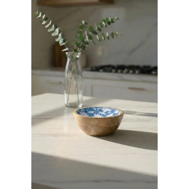 Mango Agacı Sunum Servis Kasesi & Dekoratif Kase 20 Cm Desenli