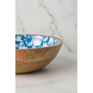 Mango Agacı Sunum Servis Kasesi & Dekoratif Kase 20 Cm Desenli