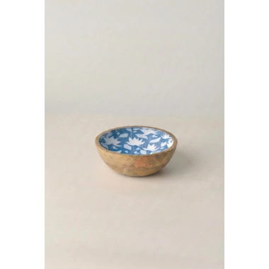 Mango Agacı Sunum Servis Kasesi & Dekoratif Kase 20 Cm Desenli