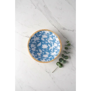 Mango Agacı Sunum Servis Kasesi & Dekoratif Kase 25 Cm Desenli