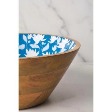 Mango Agacı Sunum Servis Kasesi & Dekoratif Kase 25 Cm Desenli