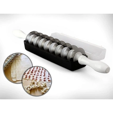 Mantı Kesme Merdanesi 9 Bıçaklı (5468)