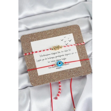 Marteniçka Bileklik 2li Nazar ve Kelebek Model