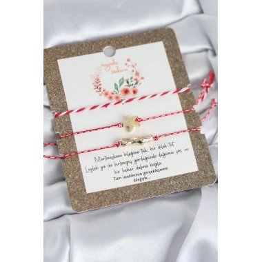 Marteniçka Bileklik 3lü Deniz Yıldızı Model