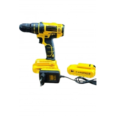 Matkap Seti 24 Parça Çift Bataryalı Darbeli Led Işıklı Vidalama