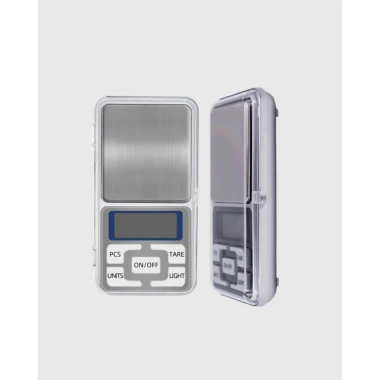 Mavi Işıklı LCD Ekranlı Hassas Tartı Terazisi