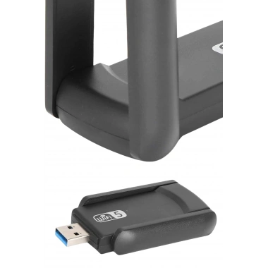 Mbps Wifi Alıcı Kablosuz Wifi Adaptörü Çift Band Çift Antenli