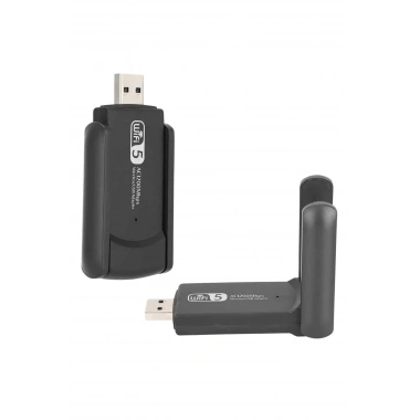 Mbps Wifi Alıcı Kablosuz Wifi Adaptörü Çift Band Çift Antenli