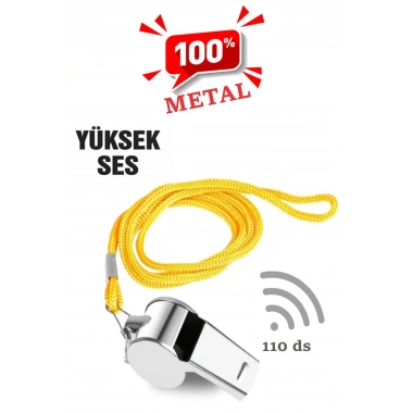 METAL DÜDÜK - 110 DESİBEL (5468)