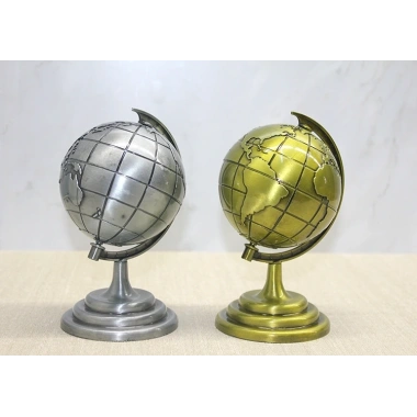 Metal Dünya Küre Model 1
