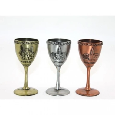 Metal İstanbul Yöresel Kadeh Bardak