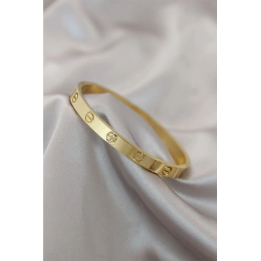 Mey İthalat® 316L Çelik Gold Renk Bileklik