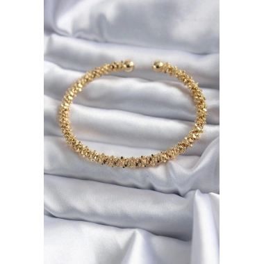 Mey İthalat® 316L Çelik Gold Renk Kadın Bileklik