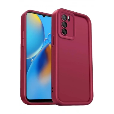 Mey İthalat®   A16 Kılıf Viera Silikon - Bordo
