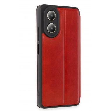 Mey İthalat®   A38 Kılıf Flip Cover - Kırmızı