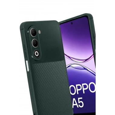 Mey İthalat®   A5 4G Auto Focus Karbon Kapak - Koyu Yeşil
