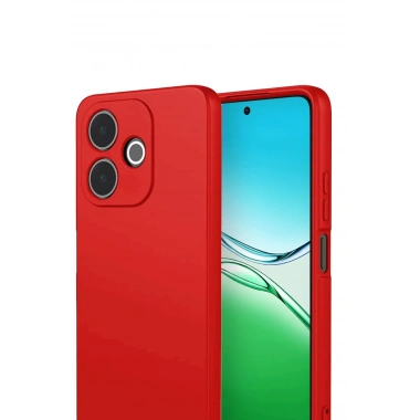 Mey İthalat®   A5 Pro 4G First Silikon - Kırmızı