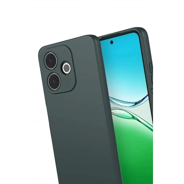 Mey İthalat®   A5 Pro 4G First Silikon - Koyu Yeşil