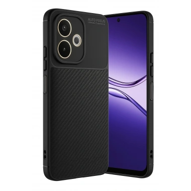 Mey İthalat®   A5 Pro 4G Kılıf Auto Focus Karbon Kapak - Siyah