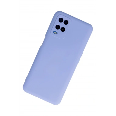 Mey İthalat®   A54 4G Kılıf Nano içi Kadife Silikon - Lila