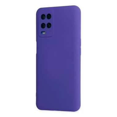 Mey İthalat®   A54 4G Kılıf Nano içi Kadife Silikon - Mor
