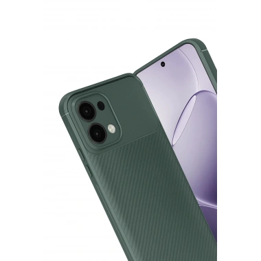 Mey İthalat®   A6 Pro 4G Auto Focus Karbon Kapak - Koyu Yeşil