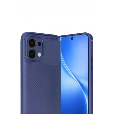 Mey İthalat®   A6 Pro 4G Auto Focus Karbon Kapak - Lacivert