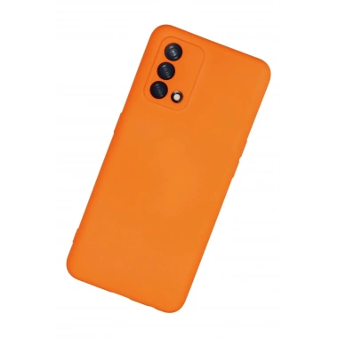 Mey İthalat®   A74 4G Kılıf Nano içi Kadife Silikon - Turuncu