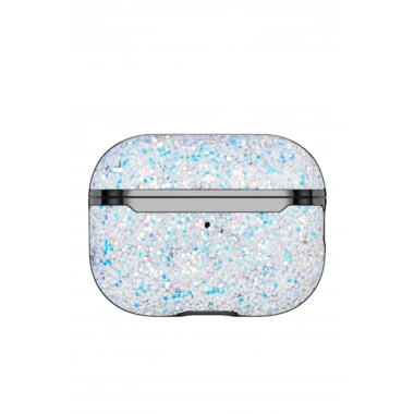 Mey İthalat®  Airpods 2 (2.nesil) Bright Simli Airpods Kapak - Gümüş