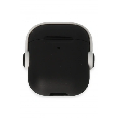 Mey İthalat® Airpods 2 (2.nesil) Cool Kılıf - Siyah-Beyaz