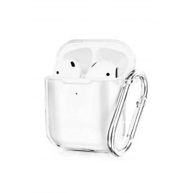Mey İthalat® Airpods 2 (2.nesil) Hang Kılıf - Şeffaf