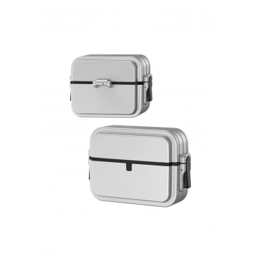 Mey İthalat® Airpods 3 (3.nesil) 404 Kilitli Kılıf - Gri