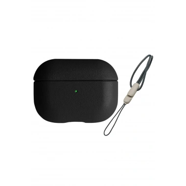 Mey İthalat® Airpods 3 (3.nesil) 405 Deri Kılıf - Siyah