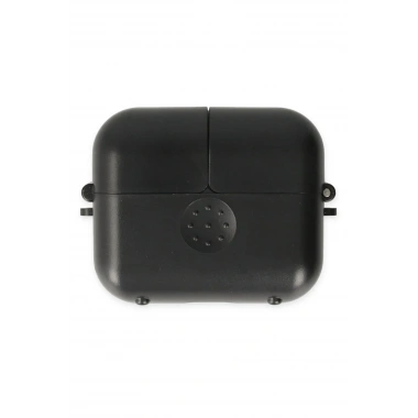 Mey İthalat® Airpods 3 (3.nesil) Basmalı Kılıf - Siyah