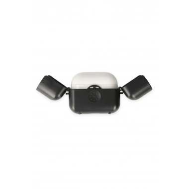 Mey İthalat® Airpods 3 (3.nesil) Basmalı Kılıf - Siyah