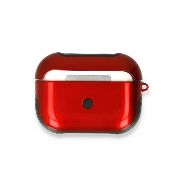 Mey İthalat® Airpods Pro (1.nesil) 3in1 Kılıf - Kırmızı