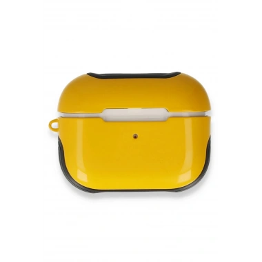 Mey İthalat® Airpods Pro (1.nesil) 3in1 Kılıf - Sarı