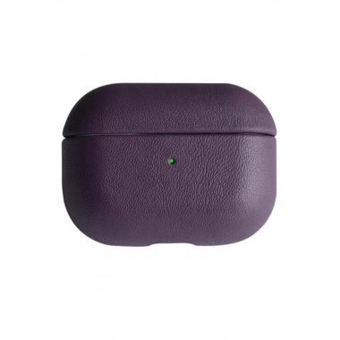 Mey İthalat® Airpods Pro 2 (2.nesil) 405 Deri Kılıf - Mor