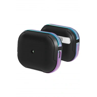 Mey İthalat®  Airpods Pro 2 (2.nesil) MO-A8 Armor Kılıf - Rainbow