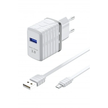 Mey İthalat® C32Q 3.0 Quick Micro USB Seyahat Şarj Cihazı