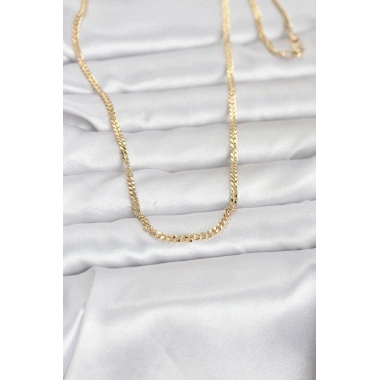 Mey İthalat® CM 14K Gold Renk 60 cm Zincir Kadın Kolye