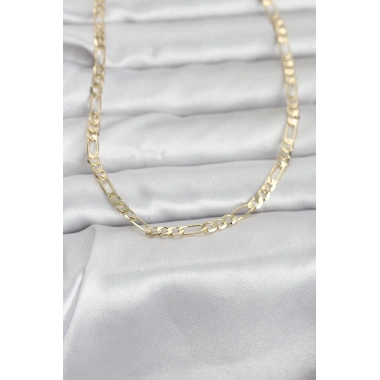 Mey İthalat® CM 14K Gold Renk Kuşgözü Zincir Model 60 cm Kadın Kolye