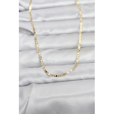 Mey İthalat® CM 14K Gold Renk Zincir Model 60 cm Kadın Kolye